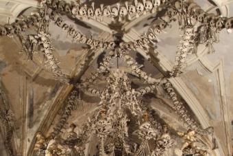 Музей костей - костехранилище, чехия, седлец Собор костяной